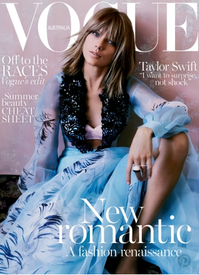Taylor Swift Stars the Cover of Vogue Australia November 2015