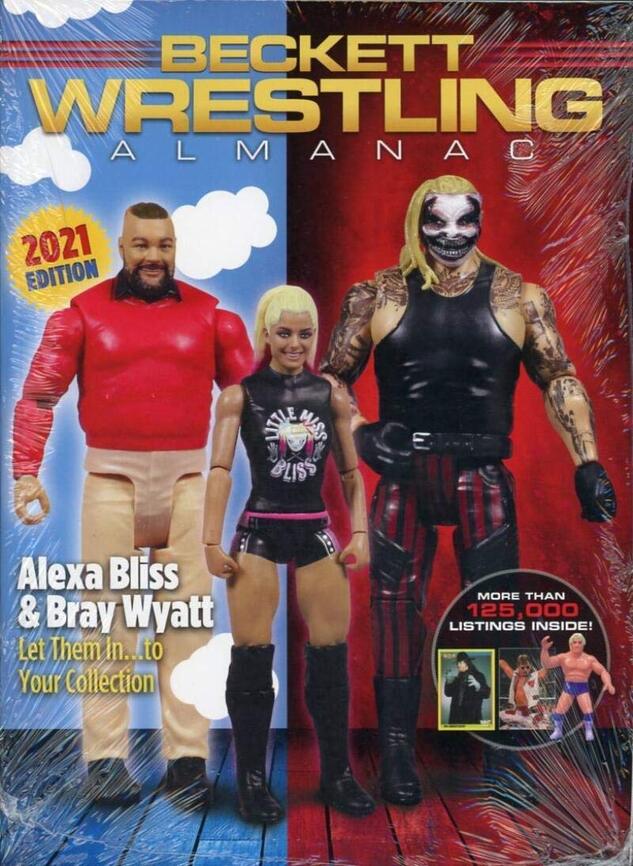 Beckett Wrestling Almanac Price Guide Magazine